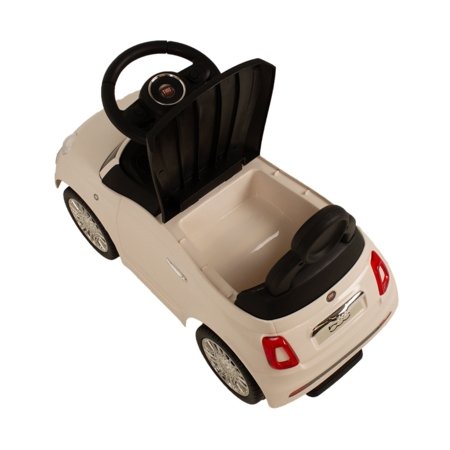 BABYTROLD lapse auto-tõukeratas FIAT 500, White, 20-42FI-H 