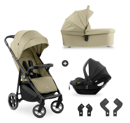 HAUCK universaalne käru SHOP N CARE TRAVEL SET, Olive, 149256 