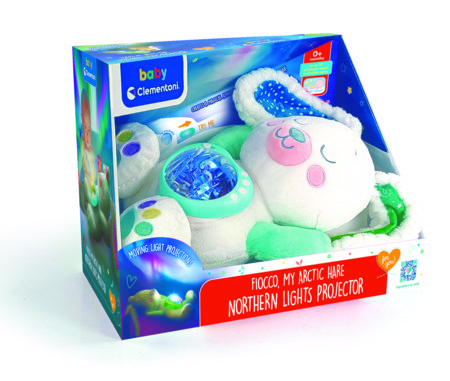 CLEMENTONI BABY pehme mänguasi Aurora Borealis, 17502 