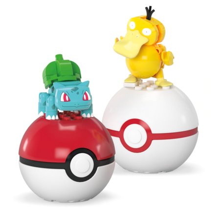 MEGA CONSTRUX POKEMON kahes pakendis Poke-pallid assortii, HXP11 