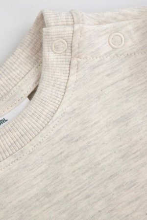 COCCODRILLO t-särk FOREST FRIENDS BOY NEWBORN, hall, ZC5143101FBN-019-080, 80 cm 