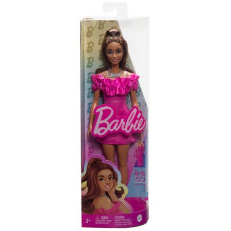 BARBIE Fashionistas roosade satsidega kleidis, HRH15 