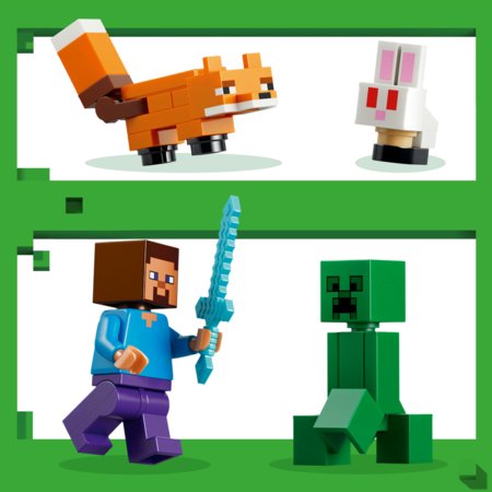 21583 LEGO® Minecraft® Steve'i seiklus taigas 