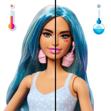 BARBIE Pop! Reveal – Magusate Maiuste sari: Siniste juustega nukk, JFY61 