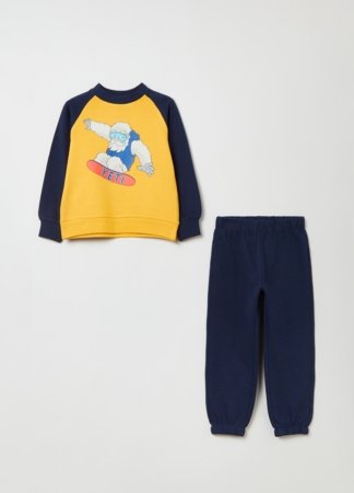 OVS BOY3-10Y JOGGING L/S 2H 8-9 ORANGE 001905140 