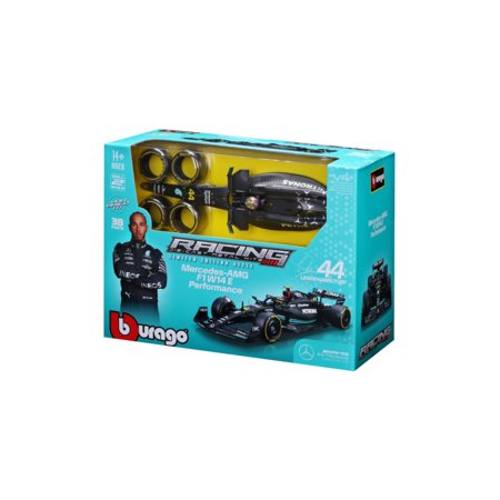 BBURAGO 1:24 kokkupandav auto mudel F1 Mercedes-AMG F1 W14 E Performance, 18-25810 