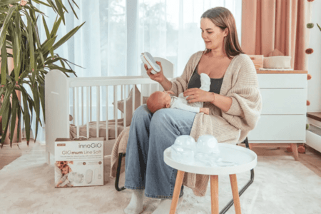 INNOGIO kahekordne elektriline rinnapump GIOmum Line Soft, GIO-360 
