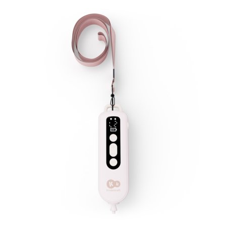 KINDERKRAFT topelt kaasaskantav elektriline rinnapump GENTLEFLOW, pink, KEGEFL00PNK0000 