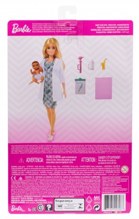 BARBIE Baby Doctor Doll, GVK03 GVK03
