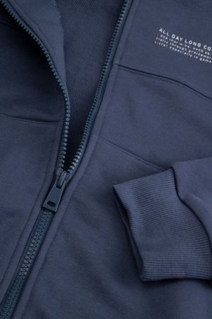 COCCODRILLO kapuutsiga tõmblukuga pusa, sinine, cm 