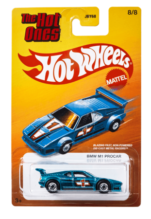 HOT WHEELS retromudelautode sari, JBY68 