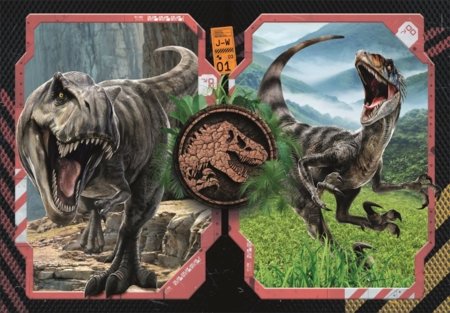 CLEMENTONI pusle Jurassic World 2025, 2x60 tk, 24830 