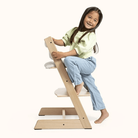 STOKKE söögitool koos turvakaare ja kandikuga TRIPP TRAPP, white, 685500 