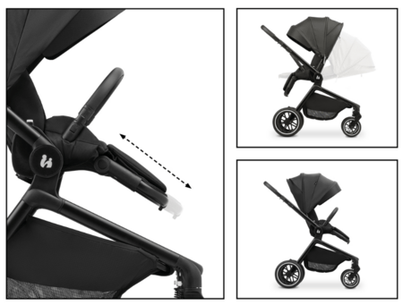 HAUCK universaalne käru MOVE N CARE SET, Black, 167236 