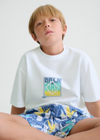 MAYORAL lühikeste varrukatega t-särk, white lemo, 6.036-29, 157  cm 