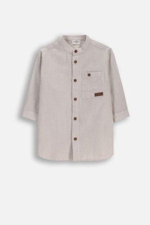COCCODRILLO pikkade varrukatega särk WILD SAFARI BOY KIDS, kreemjas, WC5136201WBK-003-122, 122 cm 