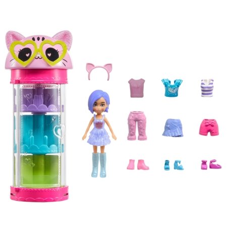 POLLY POCKET pöörlev riidekapp, HKW04 HKW04