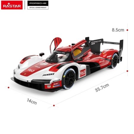 RASTAR 1:14 juhitav automudel Porsche 963 LMDh, 10380 