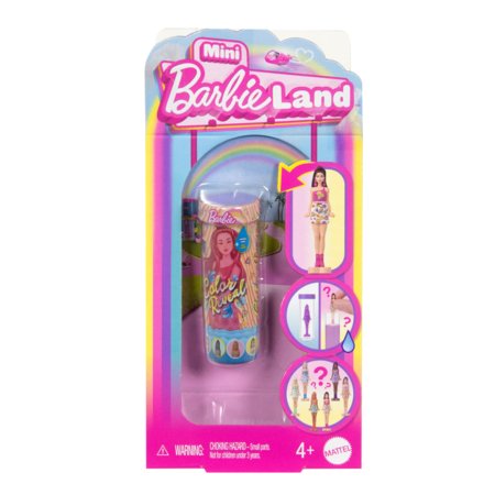 BARBIE Mini BARBIELand Color Reveal vikerkaare nukk, JCR08 