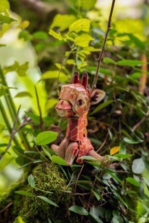 MAKEBUG 3D paberist pusle giraffe, MB-D-0042 