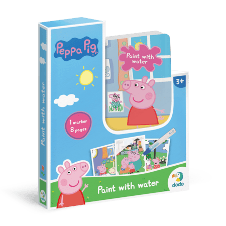 DODO maagiline veega värviraamat Peppa Pig, 200443 
