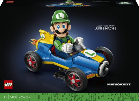 72050 LEGO® Mario Kart™ – Luigi ja Mach 8 