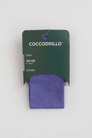 COCCODRILLO sukad TIGHT MICROFIBRE PLAIN, violett, cm 