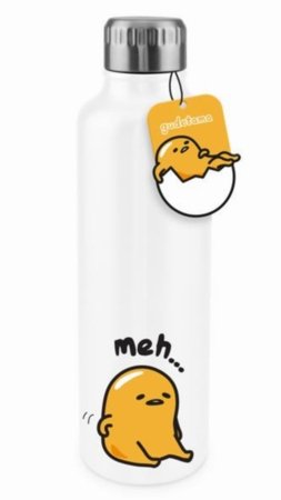 PALADONE Gudetama metallist joogipudel, PP13291GUD 