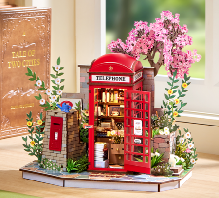 ROLIFE puidust konstruktor Lillede raamatukiosk, TGS05 