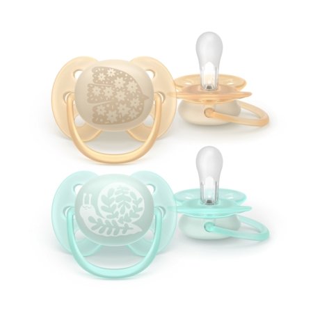 PHILIPS AVENT lutid ULTRA SOFT, 0-6 k., 2 tk., SCF091/41 