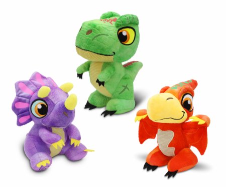 DINOS UNLEASHED plüüs mänguasi Roaring Dino, assortii.,35060 35060