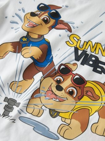 NAME IT PAW PATROL lühikeste varrukatega t-särk, 13255691-F4F5F0, suurus 