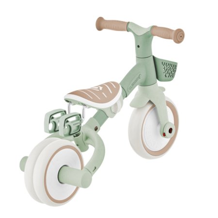 GLOBBER õppekolmerattaline Learning Trike 3in1 Plus, pistaatsia, 738-109 
