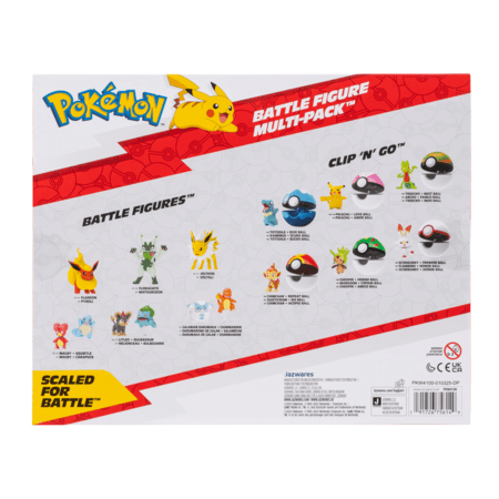 POKEMON figuuride komplekt, 8 tk, PKW4100 