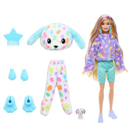 BARBIE Cutie Reveal unistuste seeria üllatusnukk Dalmaatsiakoer, HRK41 