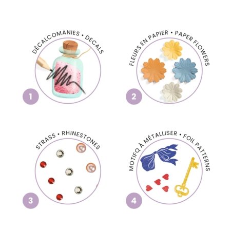 DJECO loovuskomplekt In Wonderland, DJ09428 