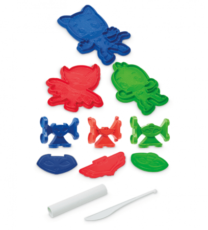 PLAY DOH modelleeriv liitkomplekt PJ maskid, F18055L0 F18055L0