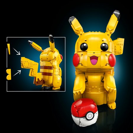 72152 LEGO® Pokémon™ Pikachu ja Poképall 