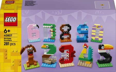 40807 LEGO® Sünnipäevanumbrid 