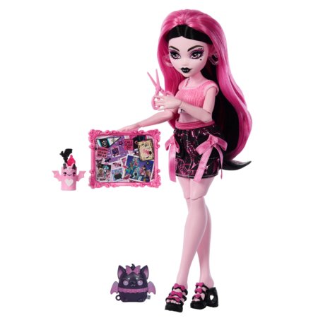 MONSTER HIGH Self-Scare Secrets Draculaura komplekt, JHK43 