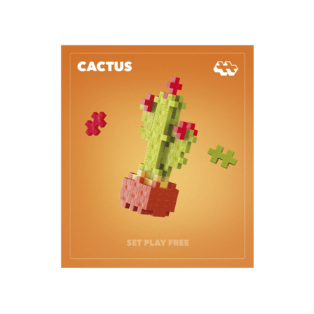 PLUS PLUS konstruktor Cactus, 4343 