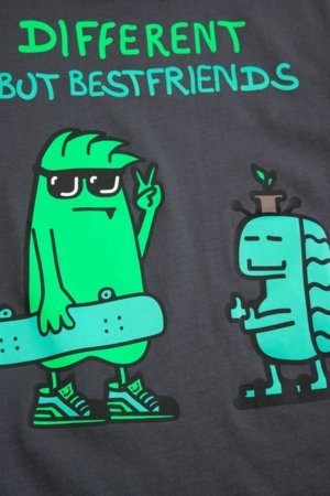 COCCODRILLO lühikeste varrukatega t-särk, graphite, cm 