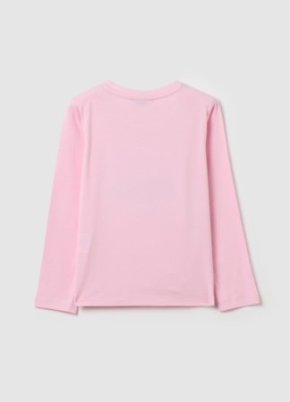 OVS pikkade varrukatega t-särk, roosa, 140 cm, 002093970 