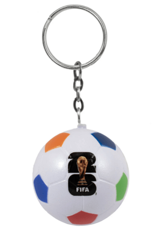 FIFA World Cup stressipall – võtmehoidja, valge, FI11268 