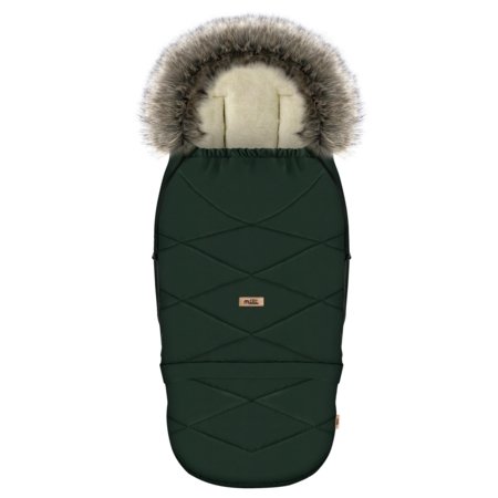 MILLI universaalne jalutuskäru soojakott GROWUP, Bottle green, MIL1110162 