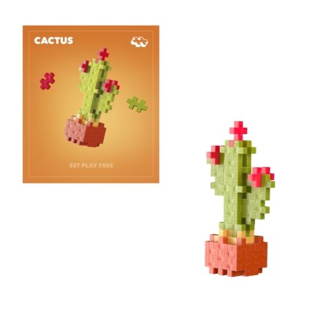 PLUS PLUS konstruktor Cactus, 4343 