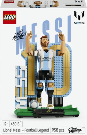 43015 LEGO® Editions Lionel Messi – jalgpallilegend 