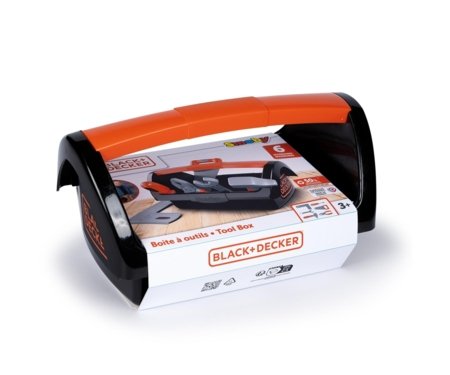 SMOBY BLACK & DECKER meistrite tööriistakast, 6 tööriista, 7600360940 