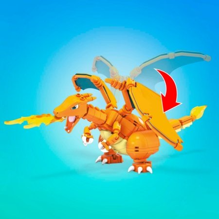 MEGA CONSTRUX POKEMON Charmander lisa ehituskomplekt HFG06
