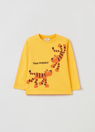 OVS BOY9-36M T-SHIRT L/S 2M 30-36 YELLOW 001848526 001848526